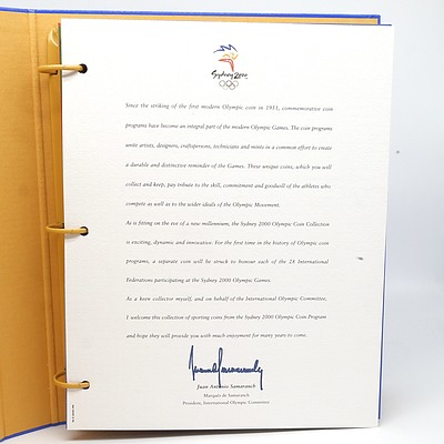 Sydney 2000 Olympic Coin Collection, Complete