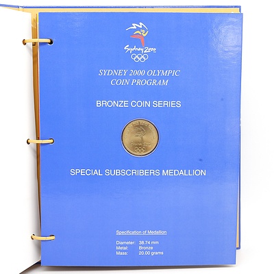 Sydney 2000 Olympic Coin Collection, Complete