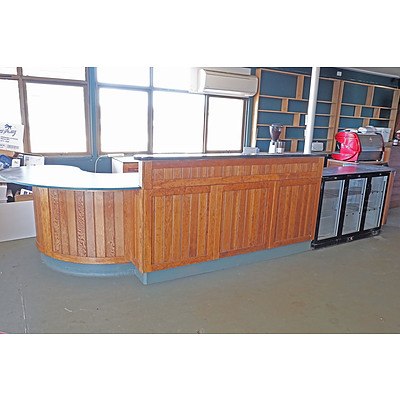 'Beyond Q' Bookshop Cafe Counter Benchtop