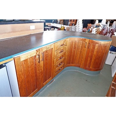 'Beyond Q' Bookshop Cafe Counter Benchtop