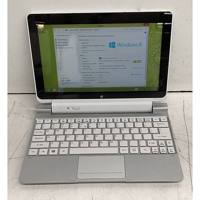 Acer Iconia W510 10-Inch Intel ATOM (Z2760) 1.80GHz CPU 2-in-1 Detachable Tablet Computer
