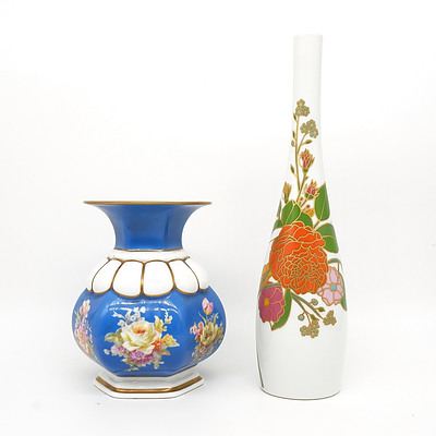 Rosenthal Studioline Stem Vase and Another Rosenthal Vase
