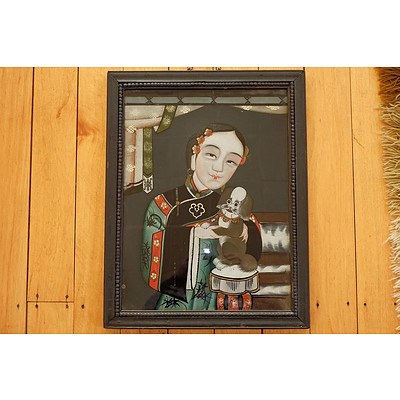 Chinese Reverse Glass Painting