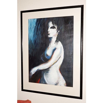 Unsigned Pastel Nude