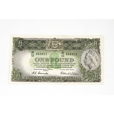 1953 Coombs / Wilson One Pound Note, HD12866853