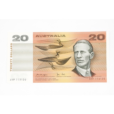 1979 Knight / Stone Twenty Dollar Note, XYP773120