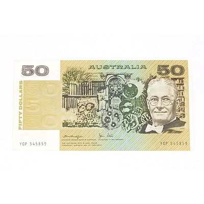 1979 Knight / Stone Fifty Dollar Note, YGP545859