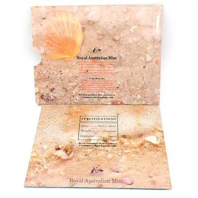 Australian 1989 $10 Sterling Silver Coin, Queensland