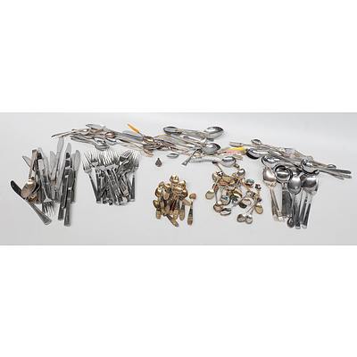 Robert F Mosley Rusnorstain Sheffield Silver Plated Flatware, Including Kings Pattern and Other Assorted Flatware