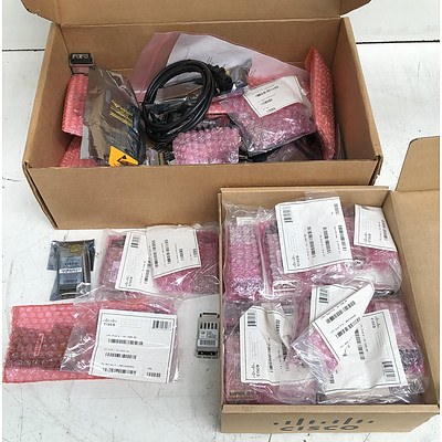 Bulk Lot of Cisco Network 10GB & Other Modules