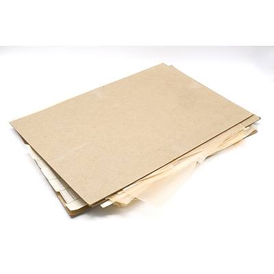 Large Collection of New Guinea Stamp Blocks