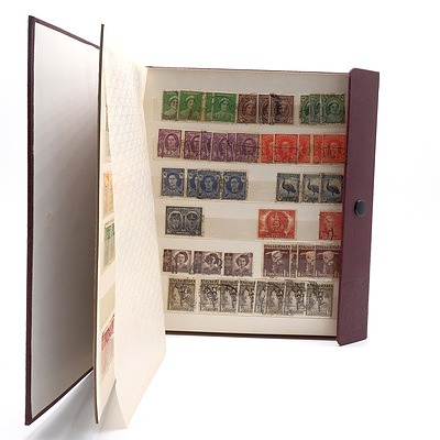 Large Collection of Early Pre Decimal Australian Stamps, Including Overstamped 2d Red Opening of Sydney Harbour Bridge