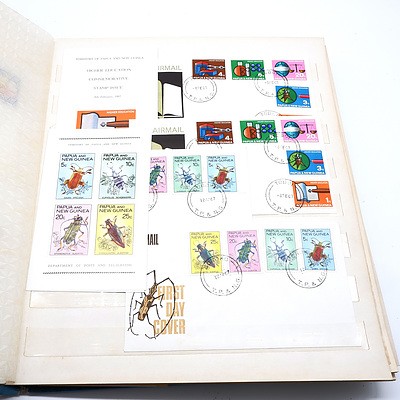 Large Collection of Pre Independence New Guinea First Day Covers in Folder