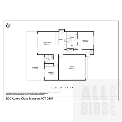 2/30 Aurora Close, Mawson ACT 2607