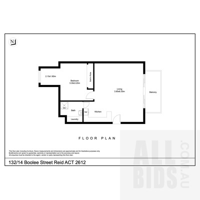 132/14 Boolee Street, Reid ACT 2612