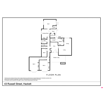 43 Russell Street, Hackett ACT 2602
