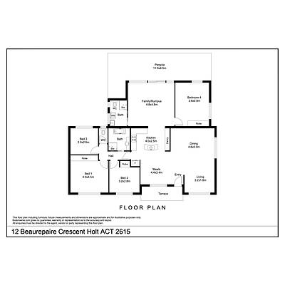 12 Beaurepaire Crescent, Holt ACT 2615