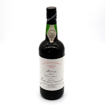 Rutherfords Malmsey Sweet Madeira Wine 750ml