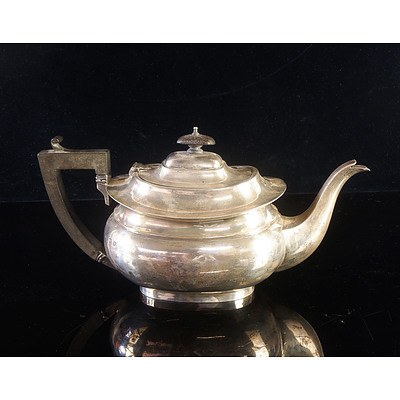 Antique Sterling Silver Teapot - William Adams Ltd Birmingham 1921
