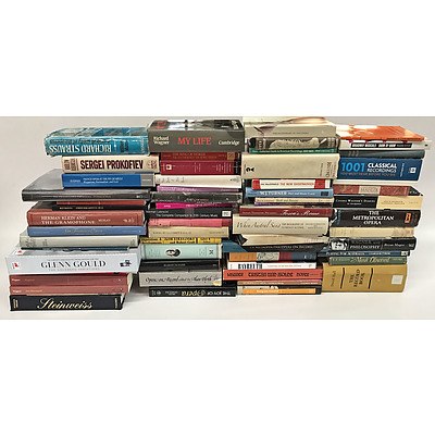 Assorted Music Related Books 55+