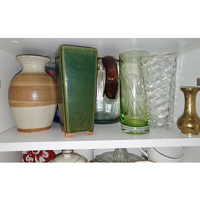Extensive Kitchen Contents, Including English China, Table Ware, Flatware and Much More