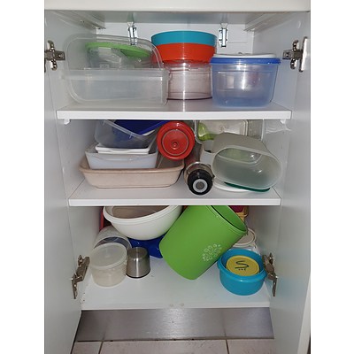 Extensive Kitchen Contents, Including English China, Table Ware, Flatware and Much More