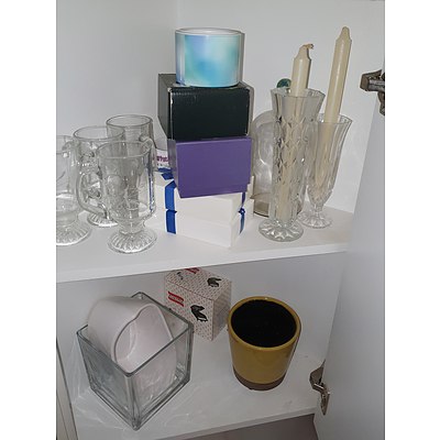 Extensive Kitchen Contents, Including English China, Table Ware, Flatware and Much More