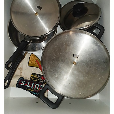 Extensive Kitchen Contents, Including English China, Table Ware, Flatware and Much More