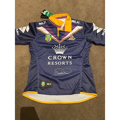Cam Smith Signed Melbourne Storm Jersey
