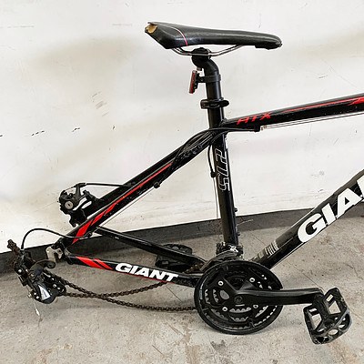 Scott Aspect and Giant ATX Mountain Bike Frames and Giant Wheel