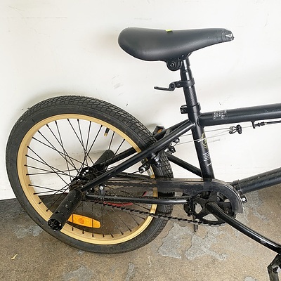 Mambo Lazy Days Single Speed BMX Bike and Redline Rise Single Speed BMX Bike