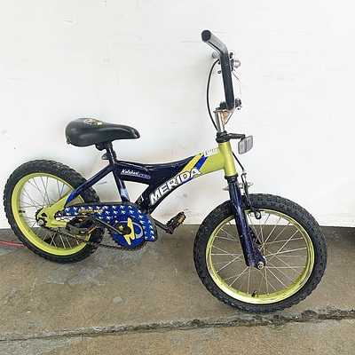 Merida Kalahari 160 Single Speed Boys Bike and Diamond Back Miz Della Cruz Single Speed Girls Bike