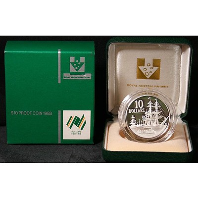 Australia: Proof $10 1988 Bicentennial