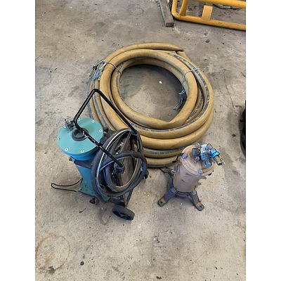 Janatics Pneumatic Cylinder, Air Filter Unit and Alfagomma Hydraulic Hose