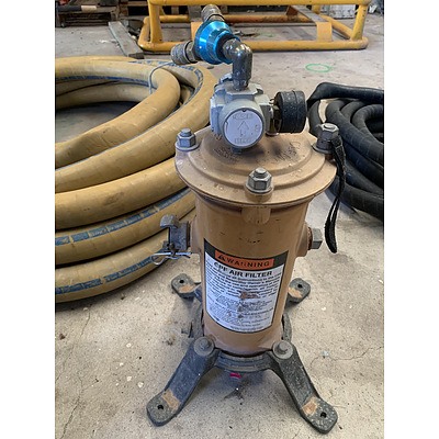 Janatics Pneumatic Cylinder, Air Filter Unit and Alfagomma Hydraulic Hose