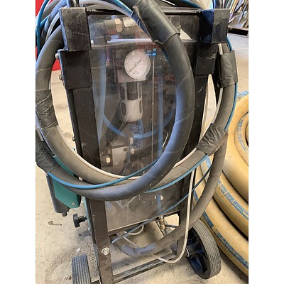 Janatics Pneumatic Cylinder, Air Filter Unit and Alfagomma Hydraulic Hose