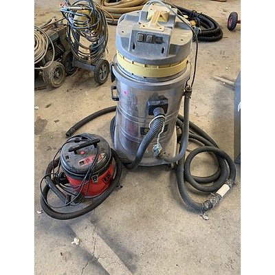 Commercial Vacuum Cleaners - Lot of Two
