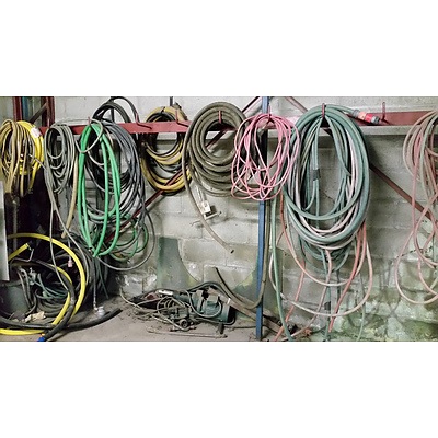 Large Selection of Air/Water Hoses and Power Leads