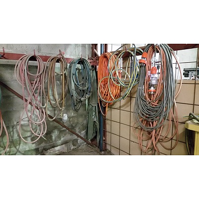 Large Selection of Air/Water Hoses and Power Leads