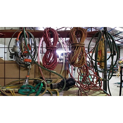 Large Selection of Air/Water Hoses and Power Leads