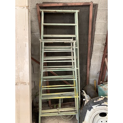 Metal Trestles, Truck Sides and Screen Door Panels