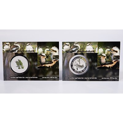 Perth Mint 2004 and 2006 $1 1oz Silver Coins