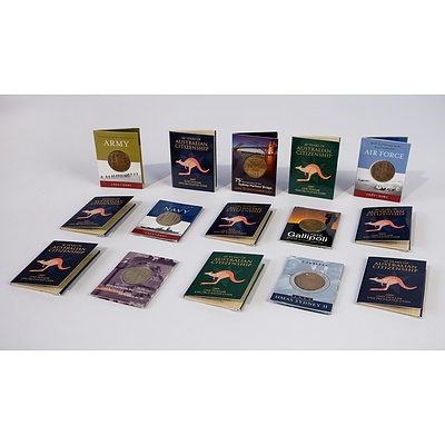 Fifteen Various Uncirculated $1 Coins