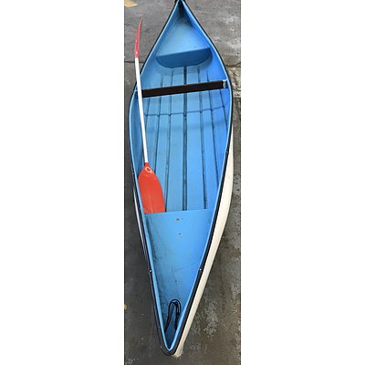 Fiberglass Canoe