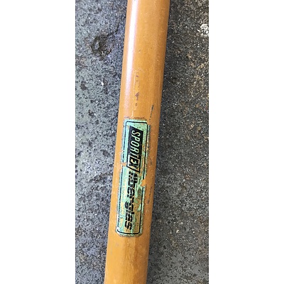 Fiberglass Fishing Rods -Lot Of Two