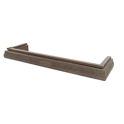 Antique Copper Clad Collapsible Firescreen, Late 19th Century