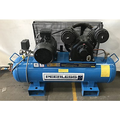 Peerless Industrial 3-Phase Air Compressor