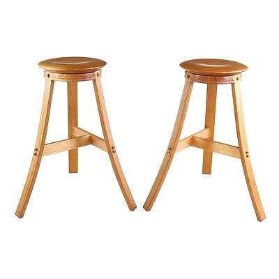 Pair of Peter Moritz Stools