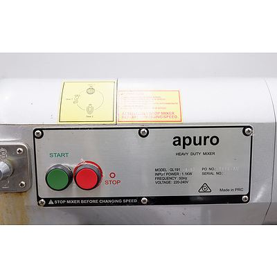 Apuro GL191 Planetary Dough Mixer