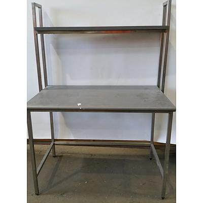 Work Bench With Hutch